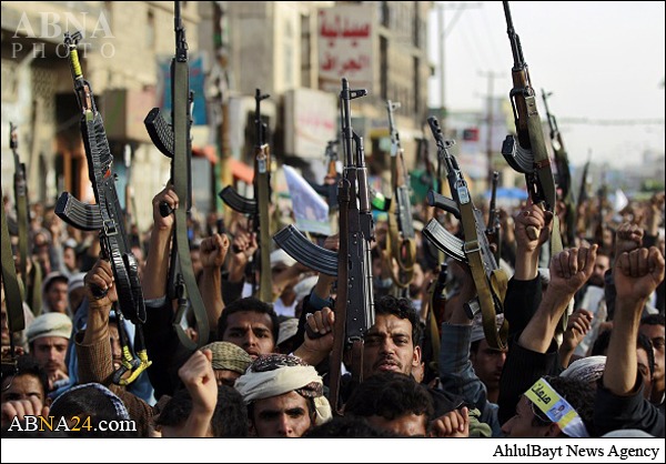 سعودی یلغار کے خلاف صنعا میں عظیم مظاہرہ + تصاویر